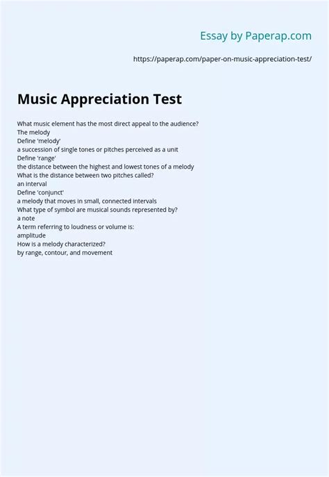 is th music ppreciation test hard ttuk12|music appreciation test flash cards.